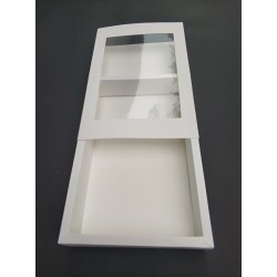 Коробка для еклерів з віконцем, 240*150*42 Коробка для еклерів з віконцем, 240*150*42