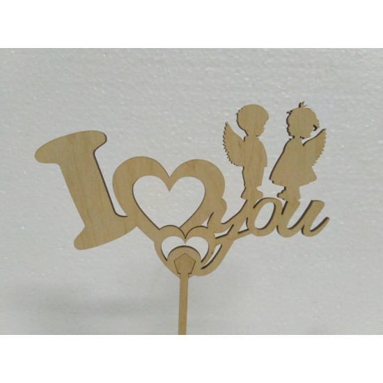 Топпер "I love you" Топпер "I love you"