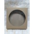Коробка-крафт для пряника, цукерок, біжутерії з віконцем, 200*200*35