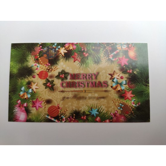 Бірка Merry Christmas & Happy new year, 20 шт. Бірка Merry Christmas & Happy new year, 20 шт.