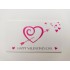 Бірка "Happy Valentine's Day" №4, 50*90, 20 шт.