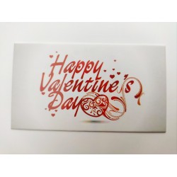 Бірка "Happy Valentine's Day" №9, 50*90, 20 шт.