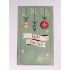Бірка Happy New Year! кульки #9. 50 * 90, 20 шт.