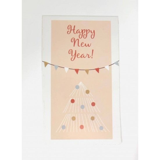 Бірка Happy New Year! ялинка #11. 50 * 90, 20 шт. Бірка Happy New Year! ялинка #11. 50 * 90, 20 шт.