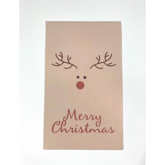 Бірка «Merry Christmas» Оленя #14. 50 * 90, 20 шт. Бірка «Merry Christmas» Оленя #14. 50 * 90, 20 шт.