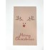 Бірка «Merry Christmas» Оленя #14. 50 * 90, 20 шт.