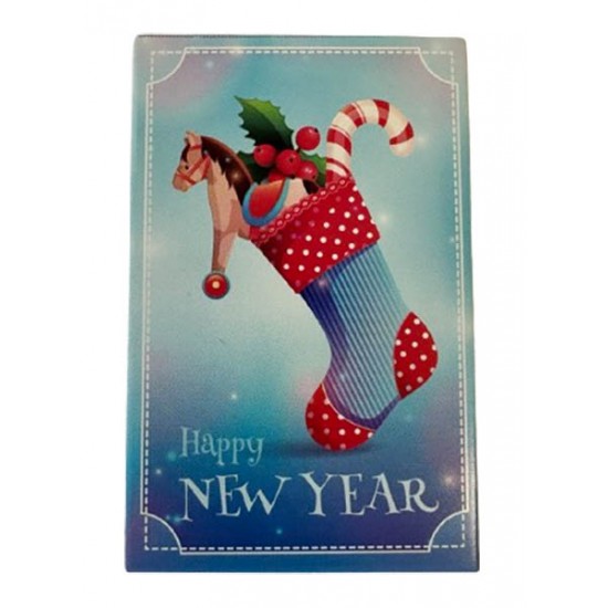 Бирка “Happy New Year” №1, 50*75, 20 шт. Бирка “Happy New Year” №1, 50*75, 20 шт.