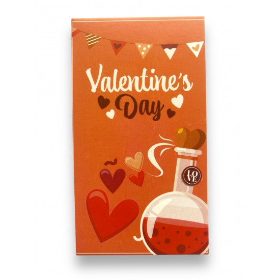 Бірка "Happy Valentine's Day" №11, 50*90, 20 шт.
