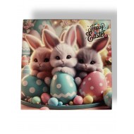 Бирка "Happy Easter" №1, 90*90, 1 шт.