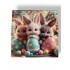 Бірка "Happy Easter" №1, 90*90, 1 шт.