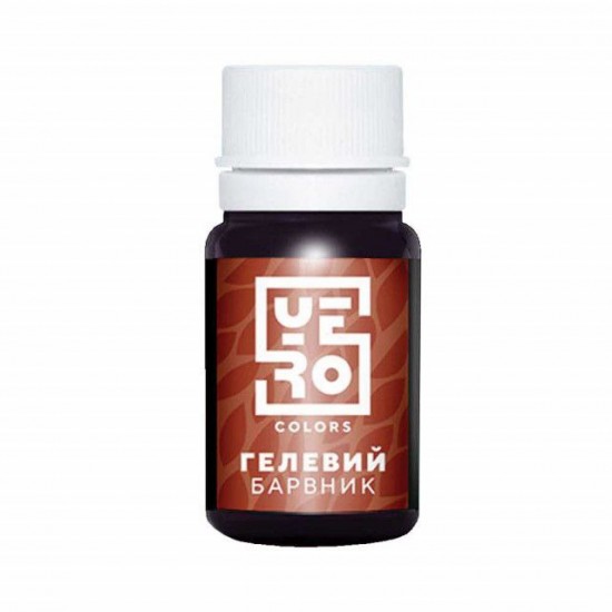 Гелевий барвник YERO теракота, 20 мл Гелевий барвник YERO теракота, 20 мл