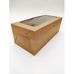 Коробка для меренгового рулету, крафт, 330*150*120 Коробка для меренгового рулету, крафт, 330*150*120