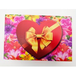 Коробка для еклерів "Серце з бантом", 225*150*60 Коробка для еклерів "Серце з бантом", 225*150*60