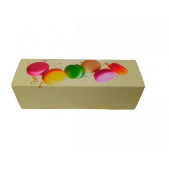 Коробка-футляр ніжно-жовта "Macarons", 170*55*50 Коробка-футляр ніжно-жовта "Macarons", 170*55*50