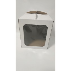 Коробка для торта із квадратним вікном, 280*280*300