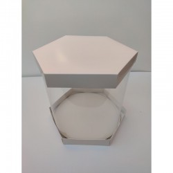 Коробка "Шестигранна" для торта, квітів; 300*250 мм