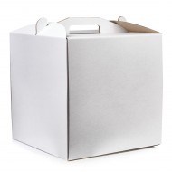 Коробка для торта Lovepack із мікрогофри, 250*250*150