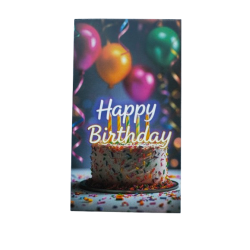Бірка «Happy birthday» №2, 20 шт.