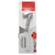 Свечка-цифра "7" грань, серебро, 1 шт.