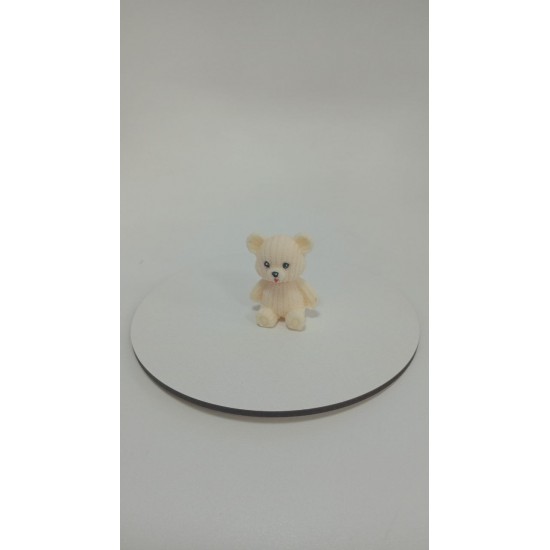 Фигурка из шоколадной глазури "Медвежонок вязаный"