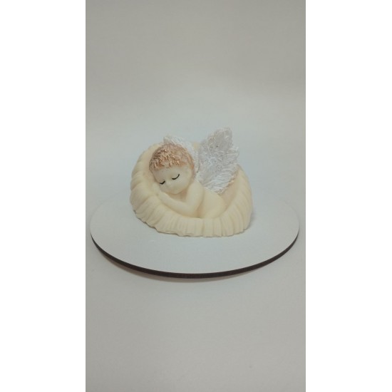 Фігурка із шоколадної глазурі "Янгол на подушці"
