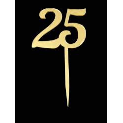 Сплошное число "25", 90*80