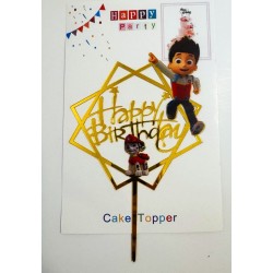 Топпер "Happy birthday” Щенячий патруль №1, акриловий пластик, 110*170