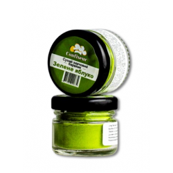 Барвник Confiseur сухий жиророзчинний "Зелене яблуко", 30 мл