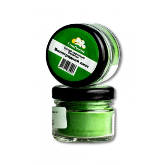 Барвник Confiseur сухий жиророзчинний "Виноградний лист", 30 мл