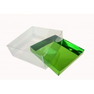 Коробка "Аквариум" изумруд, 170*170*80мм