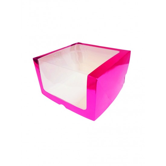 Коробка для торта "Фуксия", 250*250*150мм
