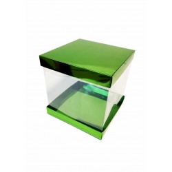 Коробка "Панорама" смарагд, 200*200*200
