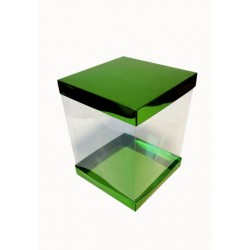 Коробка "Панорама" смарагд, 200*200*250