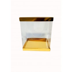 Коробка "Панорама" золото, 170*170*200