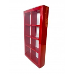 Коробка для моті на 8 шт. червона, 258*128*35 Коробка для моті на 8 шт. червона, 258*128*35