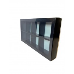 Коробка для моті на 8 шт. чорна, 258*128*35 Коробка для моті на 8 шт. чорна, 258*128*35